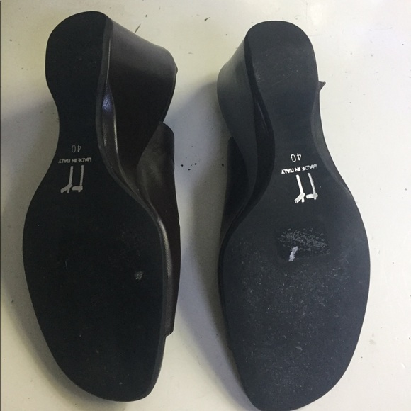 THIERRY RABOTIN WEDGE SANDALS - Picture 4 of 7